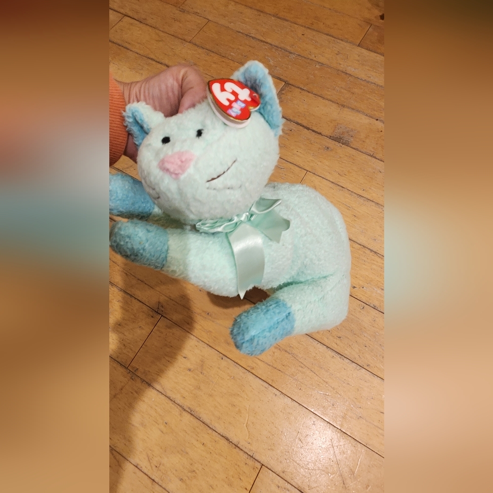 Baby Ty kittybaby plush writing on tag vintage - Picture 2 of 13
